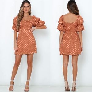 TOBY HEART GINGER Rock It Ruby Dress Rust